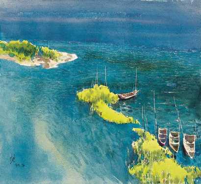 雷坦 1995年 风景
